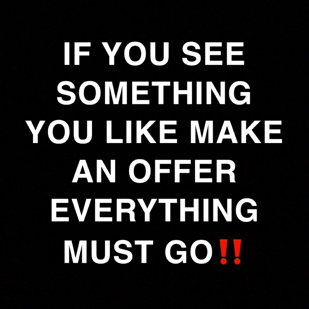 EVERYTHING MUST GO